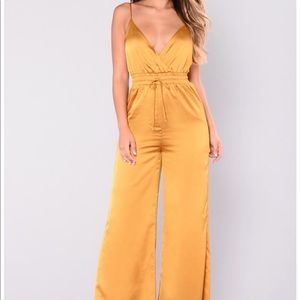 Satin jumpsuit